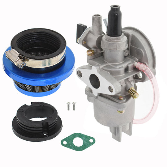 Labwork Carburetor Carb with Air Filter Replacement for 47cc 49cc Mini ATV Quad Dirt Pocket Bike Cag Mini Moto Moped Scooter Motocross Motorcycle