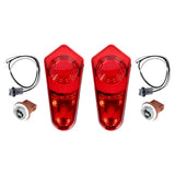 Labwork Pair of Tail Lights Lamps Left + Right For 2009-2022 Polaris ACE RZR Sportsman