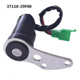 Motorcycle Ignition Switch Lock w/Keys Replacement for Suzuki DRZ400 2000-2004 DRZ400S 2000-2019 DRZ400SM 2005-2006 DR-Z400E 2000-2007 37110-29F00