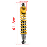 labwork 2 x Front Shocks Absorber Spring Yellow Replacement for Yamaha Banshee 350 YFZ350 1987-2006 14.5Inch 3GG-23350-20-36