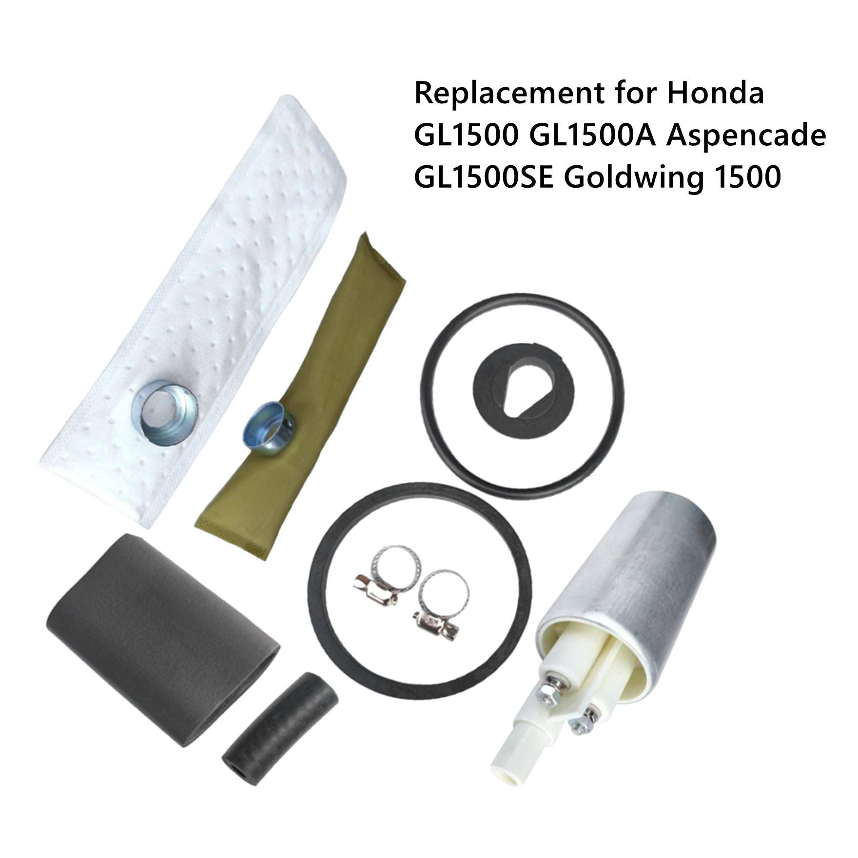 labwork Motorcycle Fuel Pump Kit Replacement for Honda GL1500 16700-MAF-870