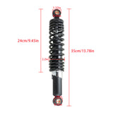 labwork 12.5 320mm Pair Universal Motorcycle Rear Shock Absorbers Replacement for Suzuki Yamaha