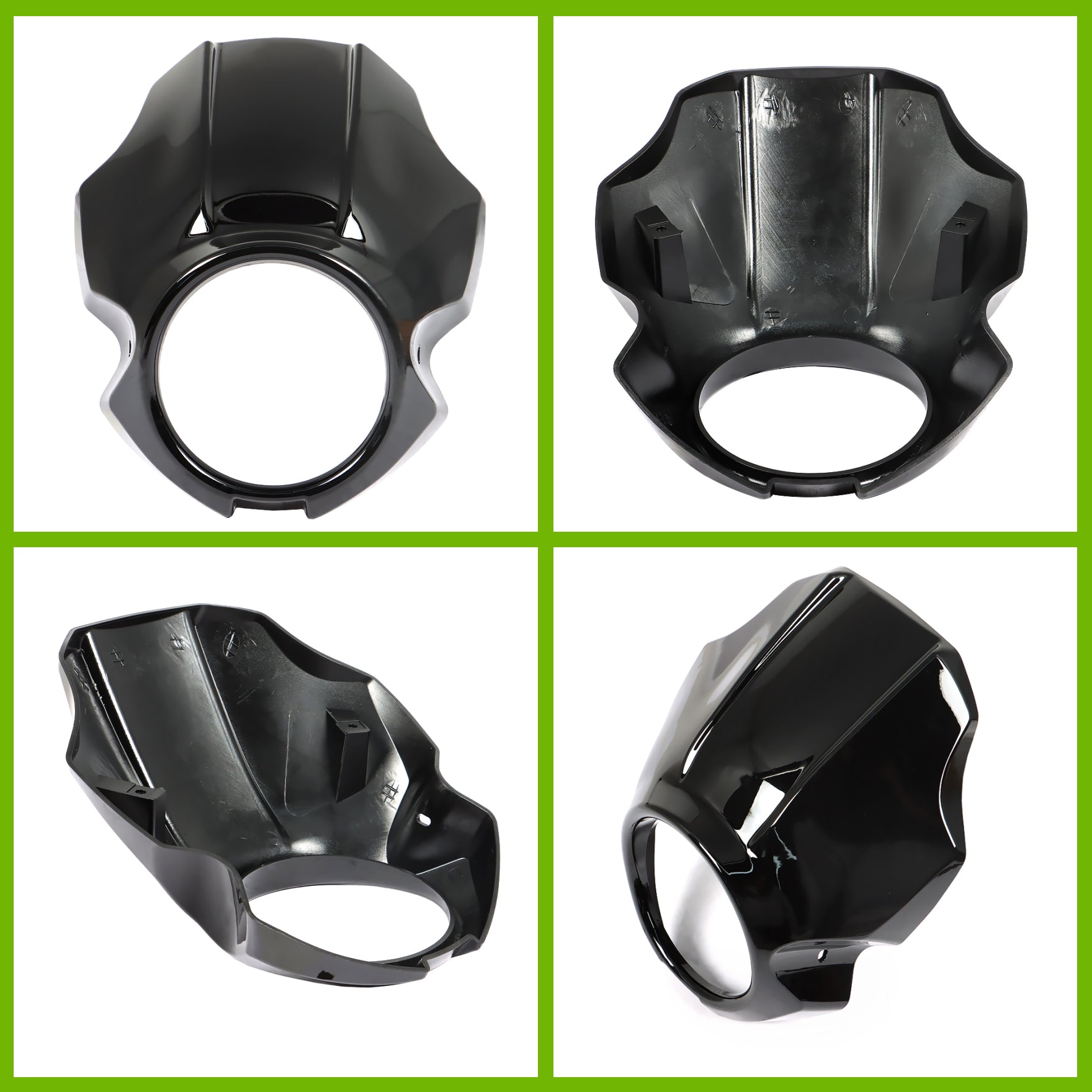 labwork Motorcycle Front Headlight Fairing Mask Cover Replacement for Yamaha XVS 950 SPEC Bolt 950 2014-2020