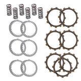Clutch Kit Included 6 Heavy Duty Springs & 6 Piece of Iron & 7 Pieces of Wood Fits For Yamaha BANSHEE 350 1987-2006 LAB WORK MOTO