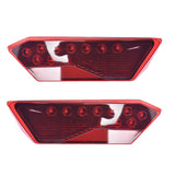 labwork Pair Red Tail lights Replacement For Polaris Rzer 900 900s XP 1000 Tubro