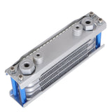 Labwork Universal Engine Oil Cooling Cooler Radiator Blue For Pit Dirt Bike 125/140CC US