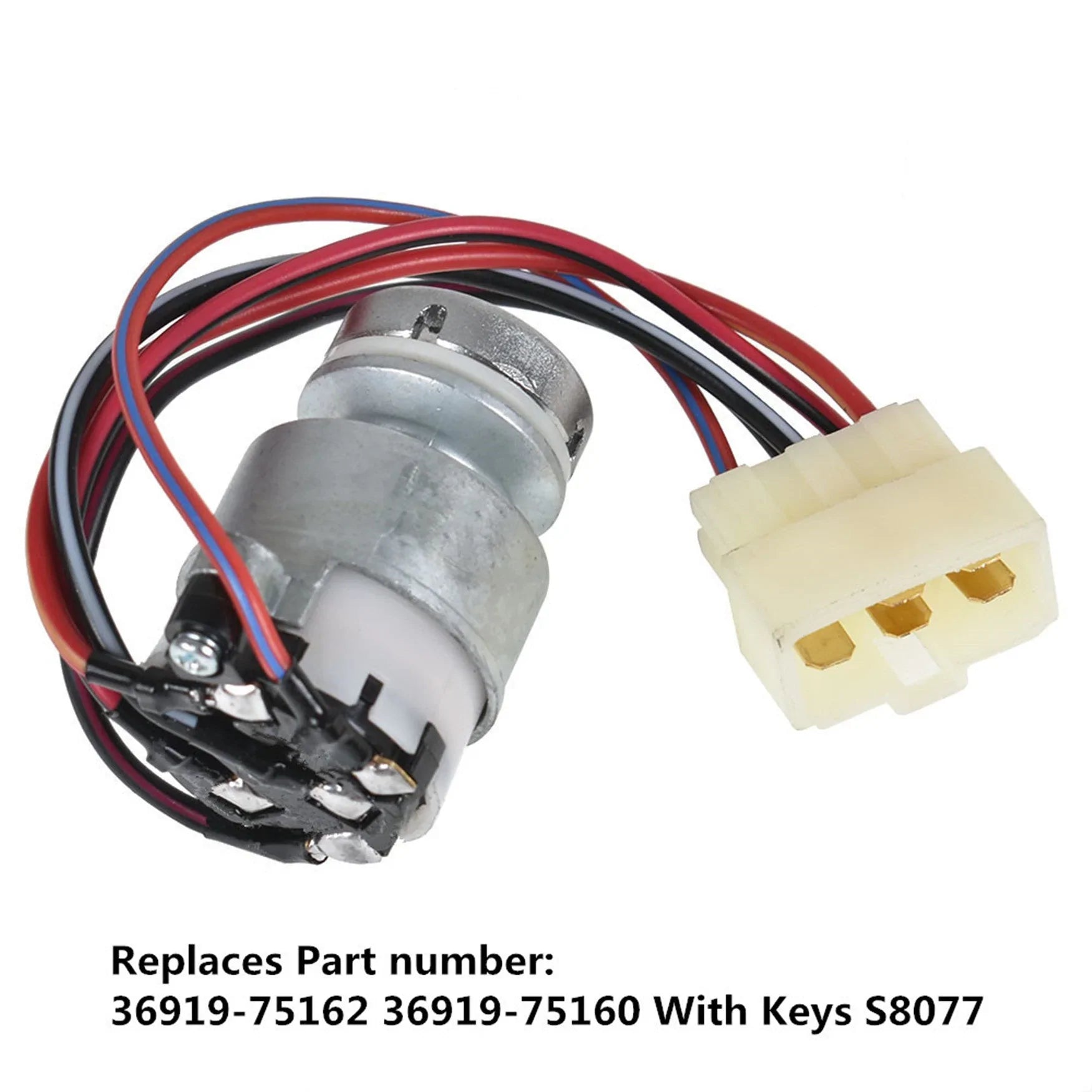 Ignition Switch Assy for Kubota RTV1100CW, RTV1100CRX 36919-75160 36919-75162 LAB WORK MOTO