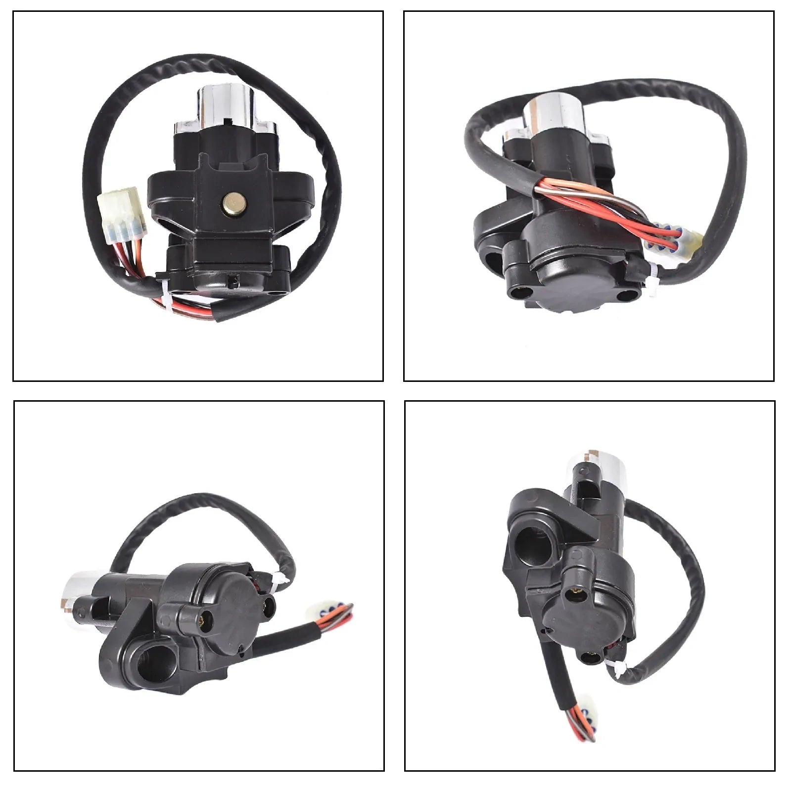 Ignition Switch W/Key Fit for Suzuki GSXR600 GSXR750 GSX650 GSX1250 GSF650 GSF1200 GSF1250 SFV650 SV650 DL650 600 650 750 1250 LAB WORK MOTO