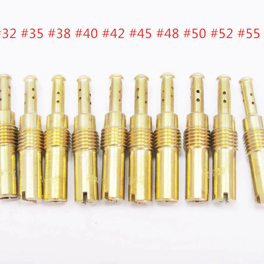 Labwork 10pcs Slow/Pilot Jet Fit for OKO CVK 32 35 38 40 42 45 48 50 52 55