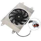 Labwork 12V Radiator Cooling Fan Motor Assembly Replacement for Yamaha Viking 700 Viking VI YXM700 1XD-E2405-00-00 LAB WORK MOTO