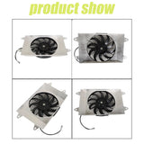 Labwork 12V Radiator Cooling Fan Motor Assembly Replacement for Yamaha Viking 700 Viking VI YXM700 1XD-E2405-00-00 LAB WORK MOTO
