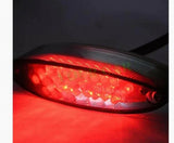 Labwork 28 Led Tail Light Motorcycle Rear Brake Stop Running Tail Light Universal 12V Red Rear Light Replacement for Honda Suzuki Kawasaki Cruiser DR DRZ 650 400 LAB WORK MOTO