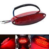 Labwork 28 Led Tail Light Motorcycle Rear Brake Stop Running Tail Light Universal 12V Red Rear Light Replacement for Honda Suzuki Kawasaki Cruiser DR DRZ 650 400 LAB WORK MOTO