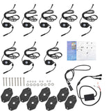 Labwork 2nd-Gen RGB LED Rock Lights 8 Pods Multicolor Neon LED Light Kit LAB WORK MOTO