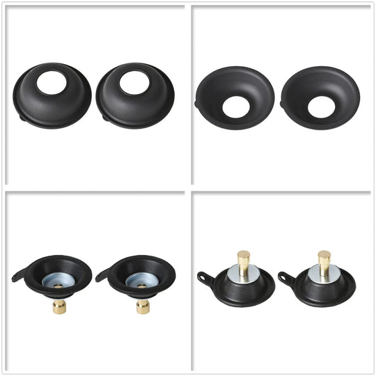 Labwork 2x Carburetor Carb Rebuild Repair Kit & Diaphragm Vacuum Replacement for Yamaha Virago 750 XV750 1988-1997
