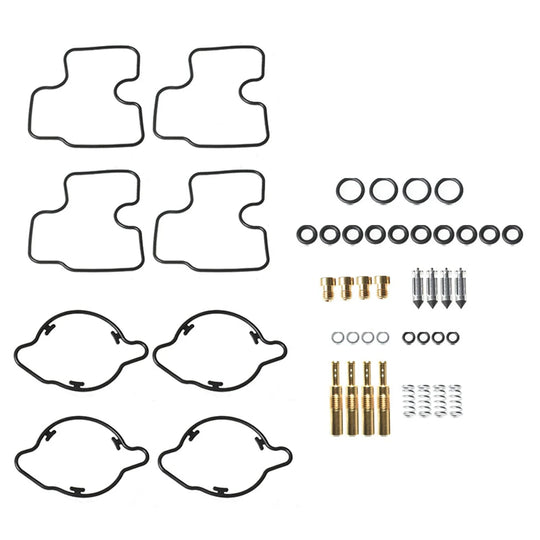 Labwork 4-Pack Carburetor Repair Kit Rebuild Set Replacement for 1996-1999 Honda CBR900RR SC33 BJ CBR 900 RR