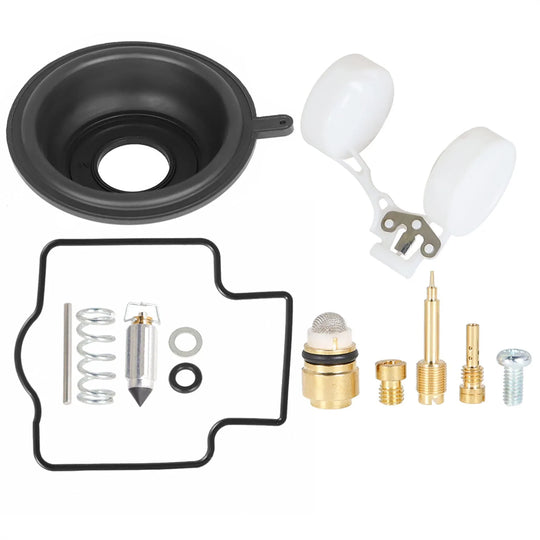 Labwork 4 x Carburetor Repair Kit Diaphragm Float Replacement for Kawasaki ZX6R ZX600 1990-1995 ZZR600 2004-2006
