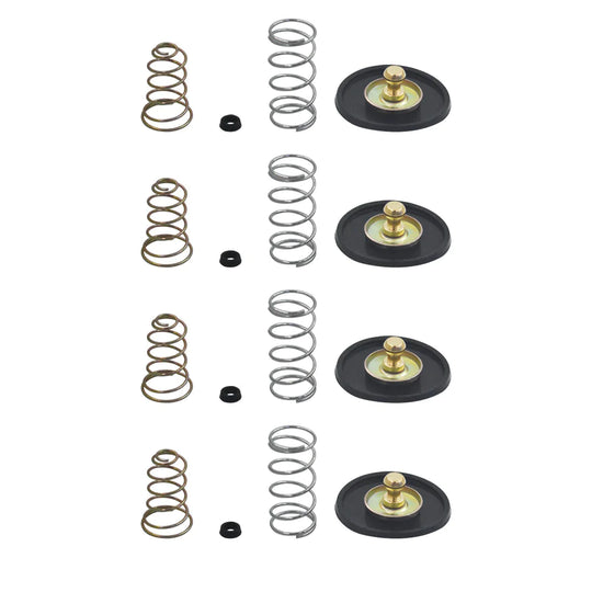 Labwork 4x Air Cut Off Valve Sets Carb Carburetor Rebuild Repair Kit Replacement for Honda CB450 CB750 CM450 GL1100
