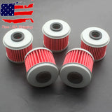Labwork 5x Oil Filter Replacement for Honda CRF150R CRF150RB CRF250R CRF250X CRF450R CRF450X TRX450R LAB WORK MOTO