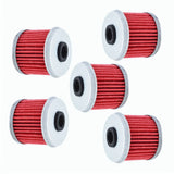 Labwork 5x Oil Filter Replacement for Honda CRF150R CRF150RB CRF250R CRF250X CRF450R CRF450X TRX450R LAB WORK MOTO