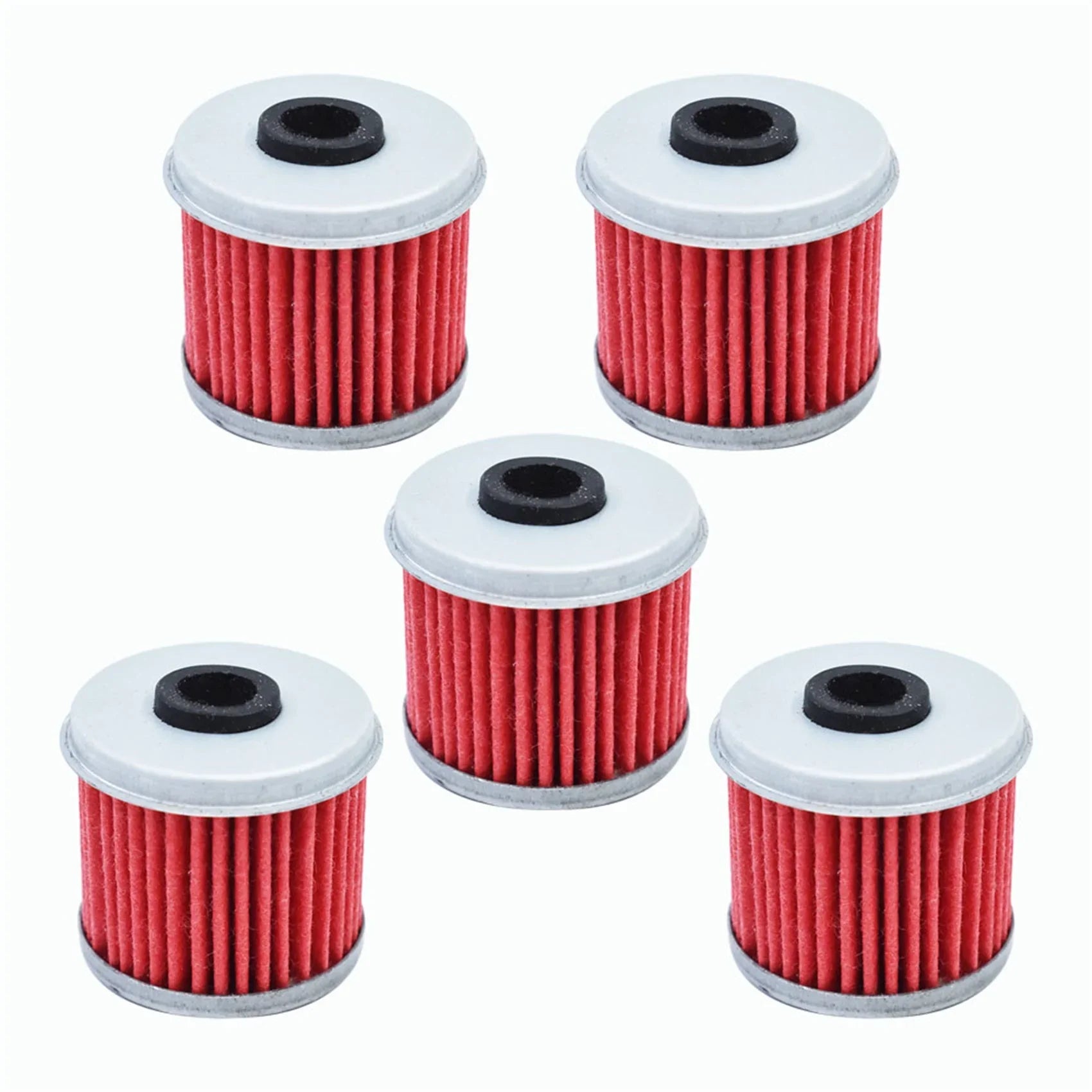 Labwork 5x Oil Filter Replacement for Honda CRF150R CRF150RB CRF250R CRF250X CRF450R CRF450X TRX450R LAB WORK MOTO
