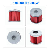 Labwork 5x Oil Filter Replacement for Honda CRF150R CRF150RB CRF250R CRF250X CRF450R CRF450X TRX450R LAB WORK MOTO
