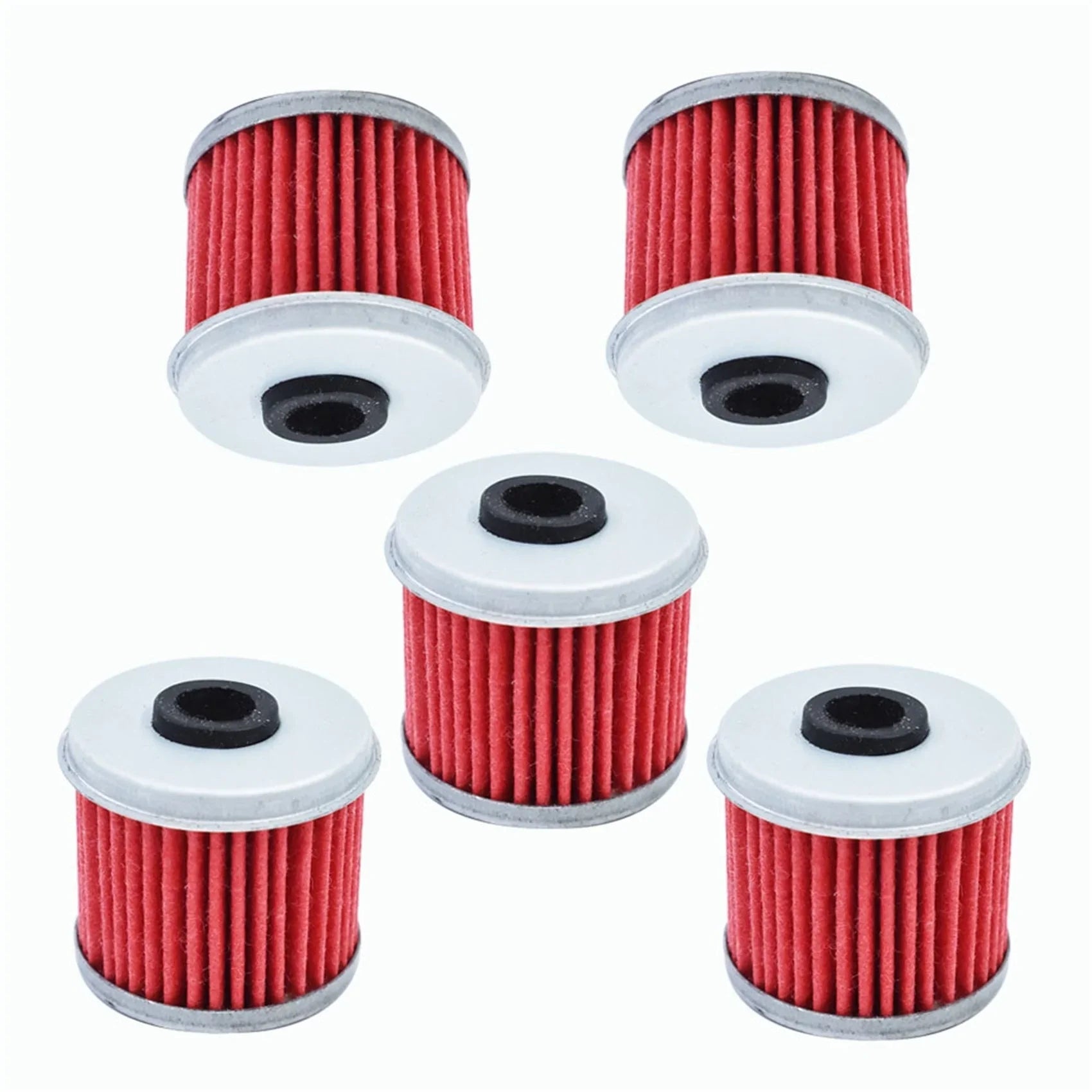 Labwork 5x Oil Filter Replacement for Honda CRF150R CRF150RB CRF250R CRF250X CRF450R CRF450X TRX450R LAB WORK MOTO