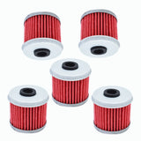 Labwork 5x Oil Filter Replacement for Honda CRF150R CRF150RB CRF250R CRF250X CRF450R CRF450X TRX450R LAB WORK MOTO