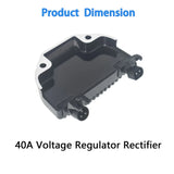 Labwork 74631-08A 74631-08 H3108 Voltage Regulator Rectifier Replacement for Davidson 2008-2013 40A 3-PHASE LAB WORK MOTO