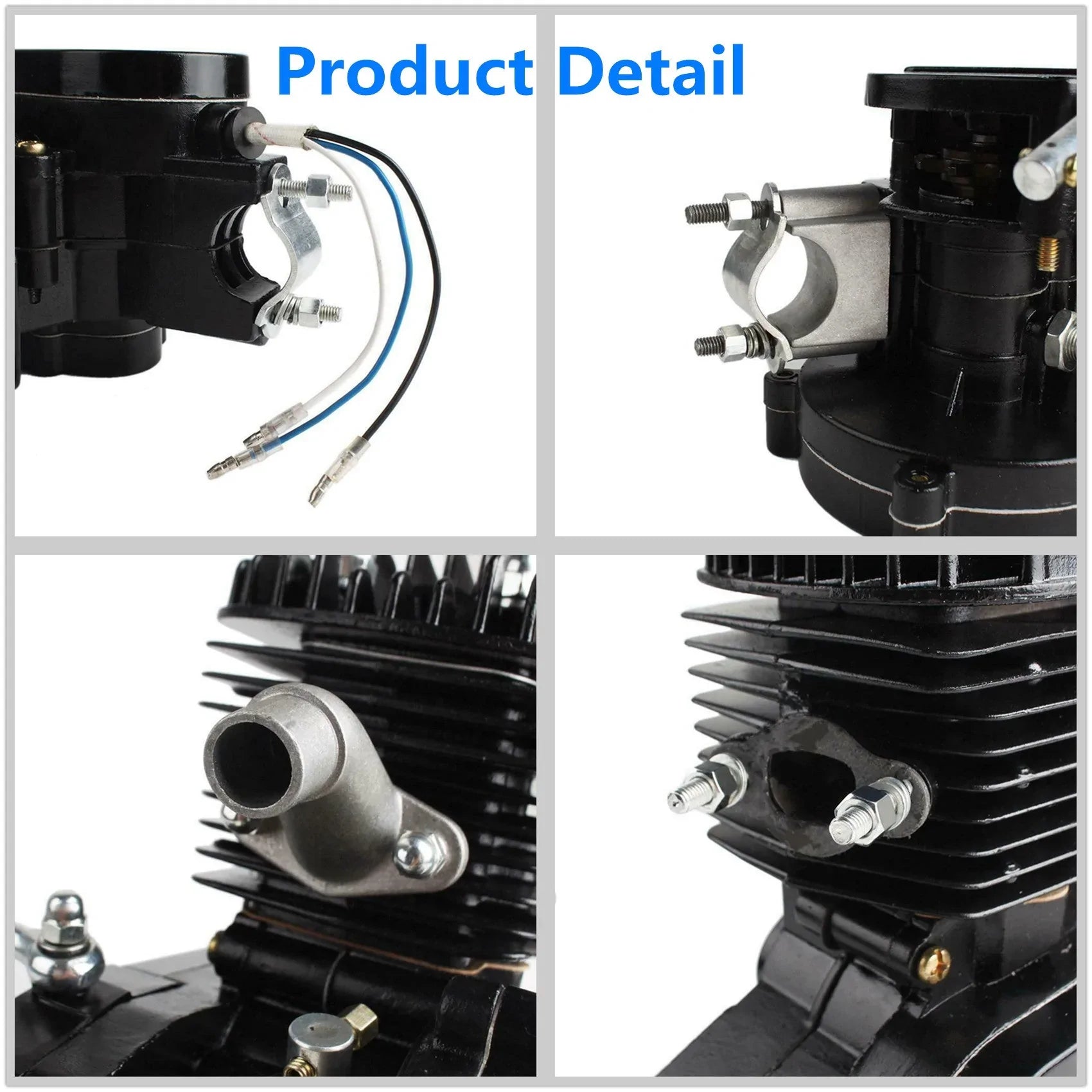 Labwork 80cc 2 Stroke Gas Engine Motor Replacement for 26 or 28 bikes V-frame Motorised LAB WORK MOTO