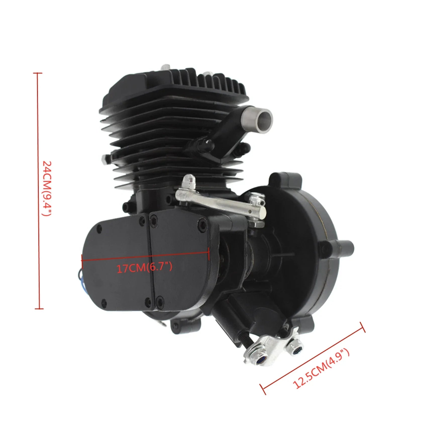 Labwork 80cc 2 Stroke Gas Engine Motor Replacement for 26 or 28 bikes V-frame Motorised LAB WORK MOTO