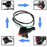 Labwork Black Right Handlebar Stop Switch Replacement for 04-21 CRF50F Honda LAB WORK MOTO