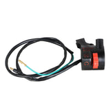 Labwork Black Right Handlebar Stop Switch Replacement for 04-21 CRF50F Honda LAB WORK MOTO