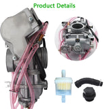 Labwork Carburetor 40mm with Fuel Filter Replacement for 1998-2000 WR 400 F WR400F Motorcycle Carb LAB WORK MOTO