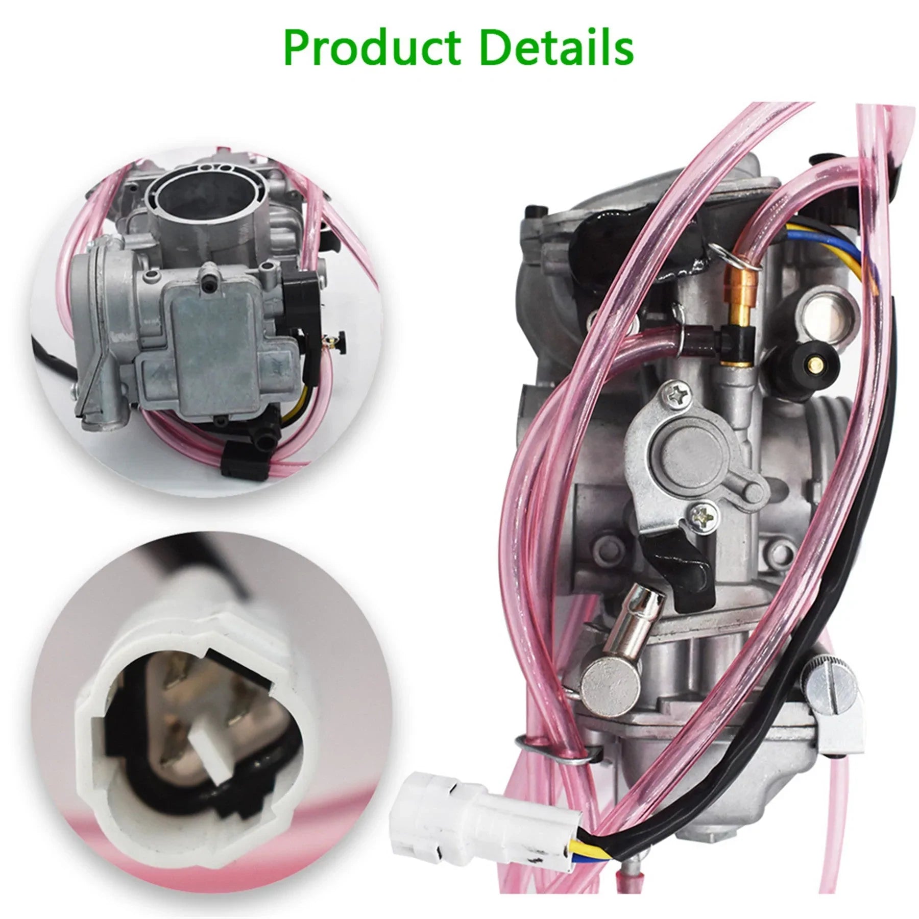 Labwork Carburetor 40mm with Fuel Filter Replacement for 1998-2000 WR 400 F WR400F Motorcycle Carb LAB WORK MOTO