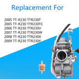 Labwork Carburetor Carb Replacement for Yamaha TTR-230 TTR 230 Carburetor Assembly 1C6-14301-00-00 2005-2009 LAB WORK MOTO