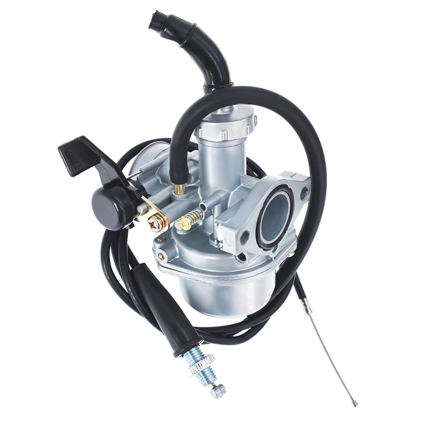 Labwork Carburetor Carb with Throttle Cable Fuel Filter Replacement for Honda CRF70 XR70 CRF70F XR70R 48mm Carb LAB WORK MOTO