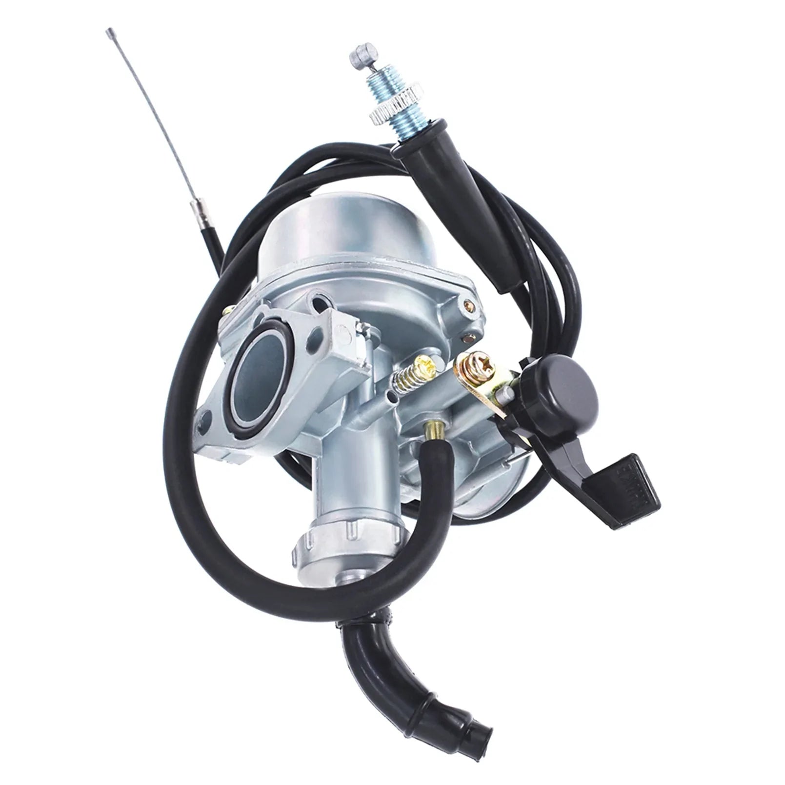 Labwork Carburetor Carb with Throttle Cable Fuel Filter Replacement for Honda CRF70 XR70 CRF70F XR70R 48mm Carb LAB WORK MOTO