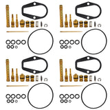 Labwork Four Motorbike Carb Rebuild Repair Kits Replacement for Honda CB500 F CB500F CB 500 Carburetor Jet LAB WORK MOTO