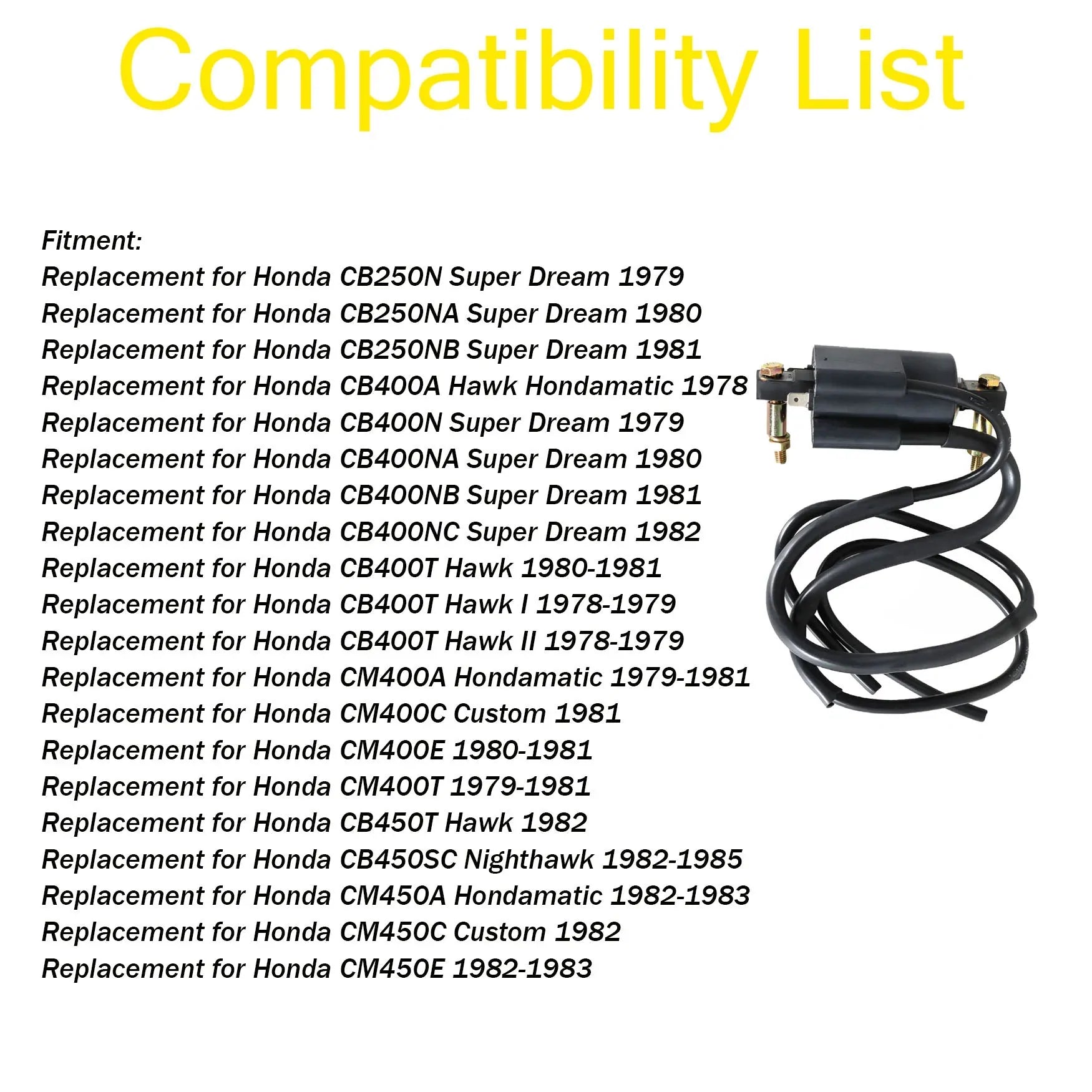 Honda Cb 400 400/4 Cb400 4 NEW NGK SPARK PLUG CAPS IN BLCK - Bertrum's Bike Bits - Foto 3