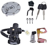 Labwork Ignition Switch Seat Gas Cap Lock Key Set Replacement for Honda CBR900RR CBR929RR CBR954RR LAB WORK MOTO