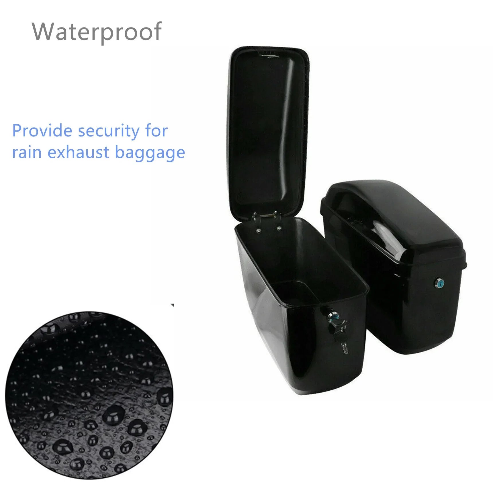 Labwork Luggage Tool Bag Motorcycle Saddlebags Universal Motorcycle Fork Bag Saddlebags Replacement for Yamaha Suzuki Honda Kawasaki LAB WORK MOTO
