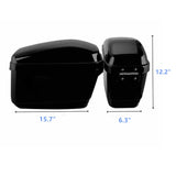 Labwork Luggage Tool Bag Motorcycle Saddlebags Universal Motorcycle Fork Bag Saddlebags Replacement for Yamaha Suzuki Honda Kawasaki LAB WORK MOTO