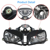 Labwork Motorcycle Headlight Assembly Front Headlamp Assembly Replacement for Honda CBR600RR 2003-2006 LAB WORK MOTO