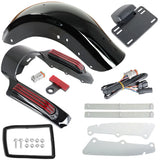 Labwork Motorcycle LED Rear Fender System Extension Fascia Set For Touring 2014-2020 LAB WORK MOTO