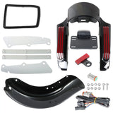 Labwork Motorcycle LED Rear Fender System Extension Fascia Set For Touring 2014-2020 LAB WORK MOTO