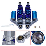 Labwork Motorcycle Shock Absorbers Rear Suspension 12.5" 320mm Replacement for Honda Yamaha 1 Pair Blue LAB WORK MOTO