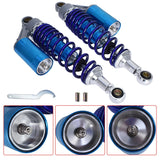 Labwork Motorcycle Shock Absorbers Rear Suspension 12.5" 320mm Replacement for Honda Yamaha 1 Pair Blue LAB WORK MOTO