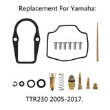 Labwork Racing Carburetor Carb Repair Rebuild Kit Replacement for Yamaha TTR230 2005-2010 2011-2017 LAB WORK MOTO