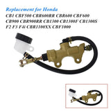 Labwork Rear Brake Master Cylinder Replacement for Honda CB1 CBR600RR CBR600 F2 F3 F4i CBR1100XX LAB WORK MOTO